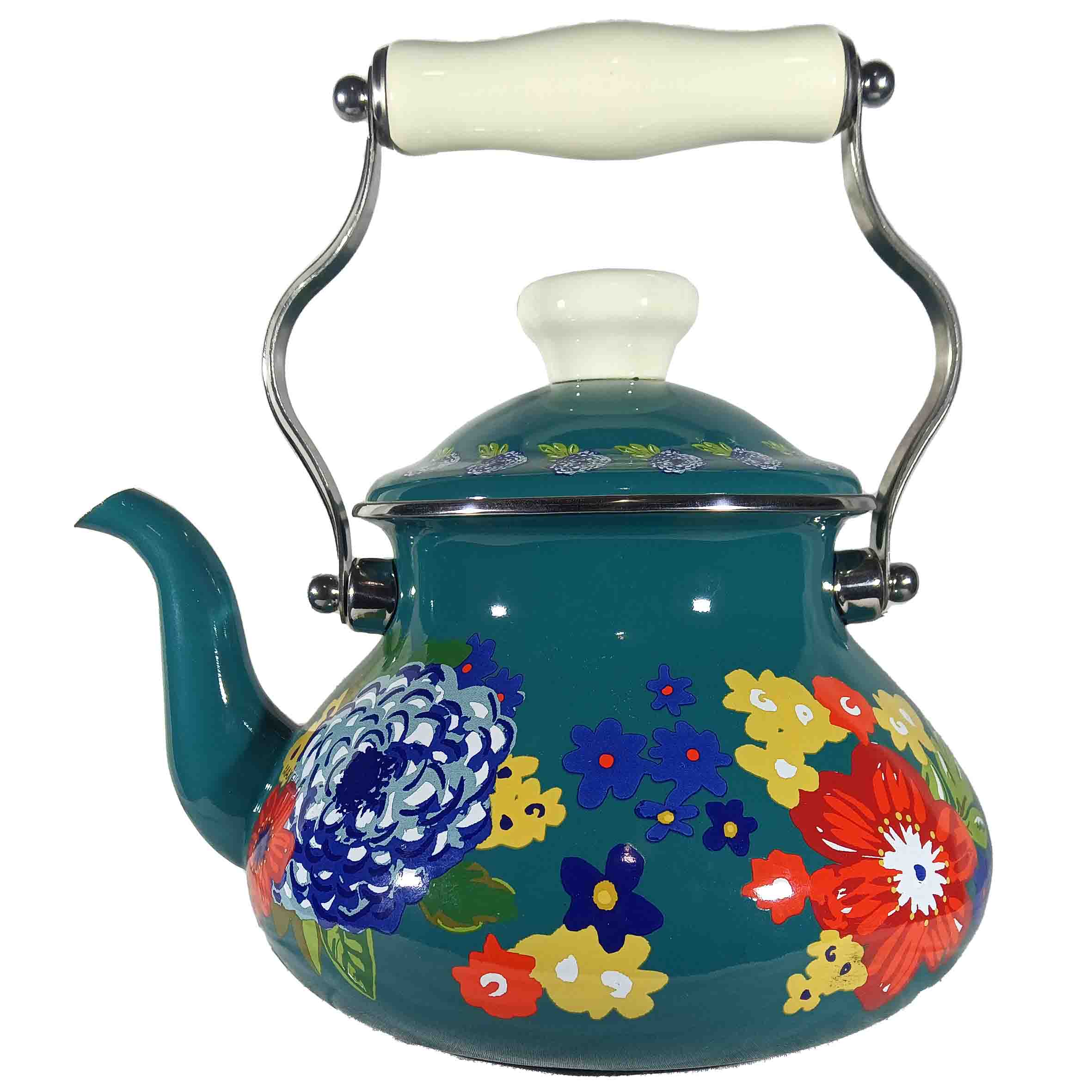 Tetera peltre Dhalias 1.9lts