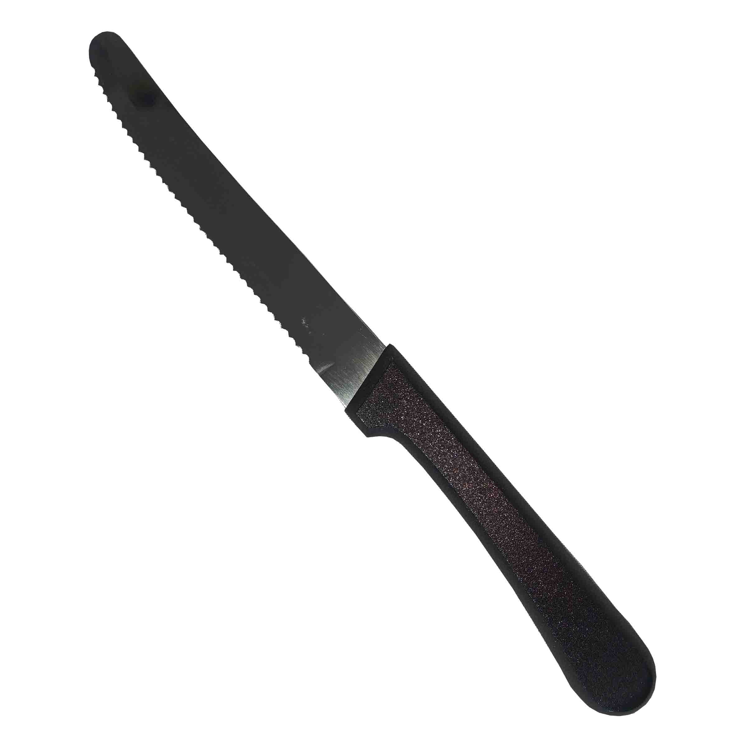Cuchillo sierra inoxidable mango plastico TRAMONTINA