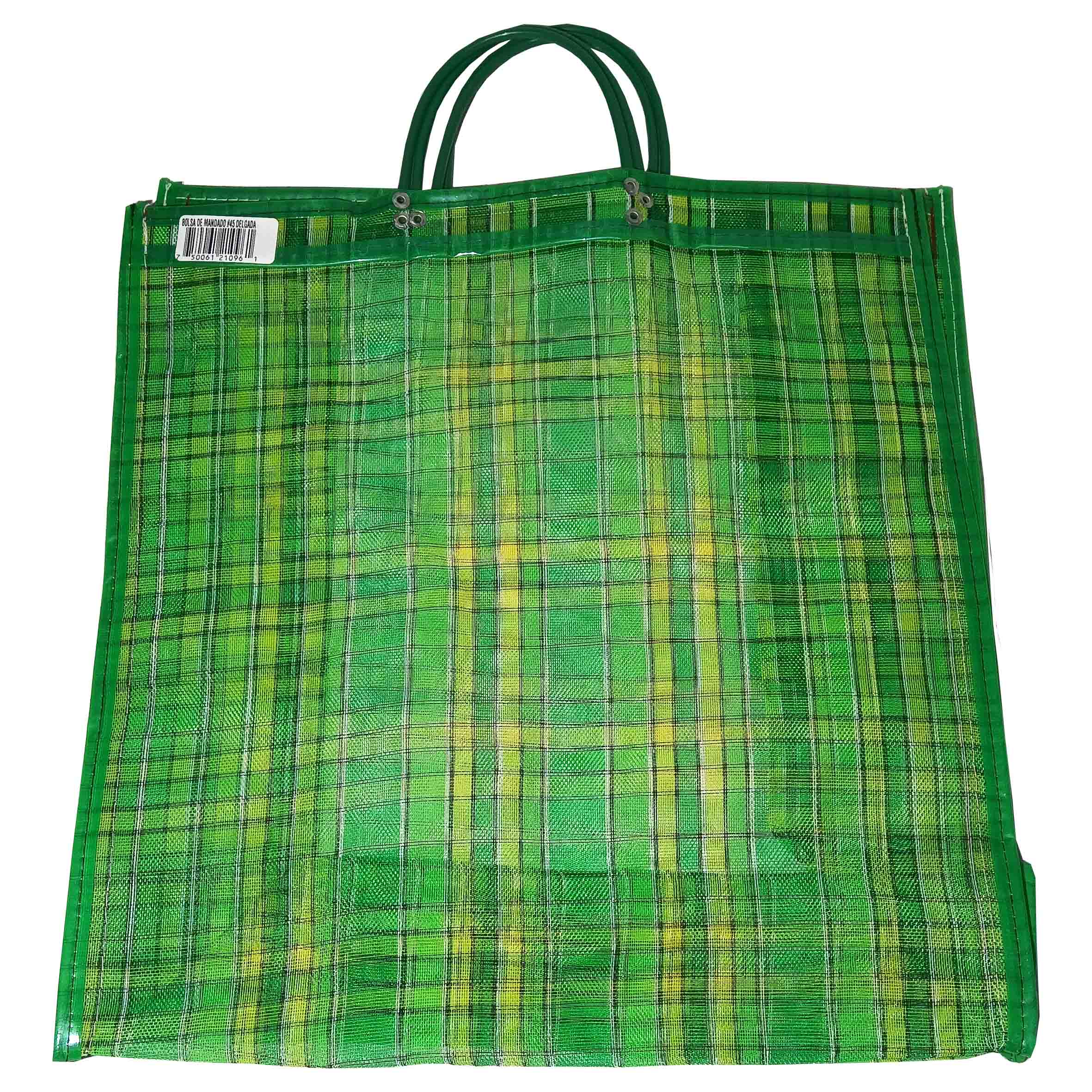 Bolsa plastico tipo red mandado #45