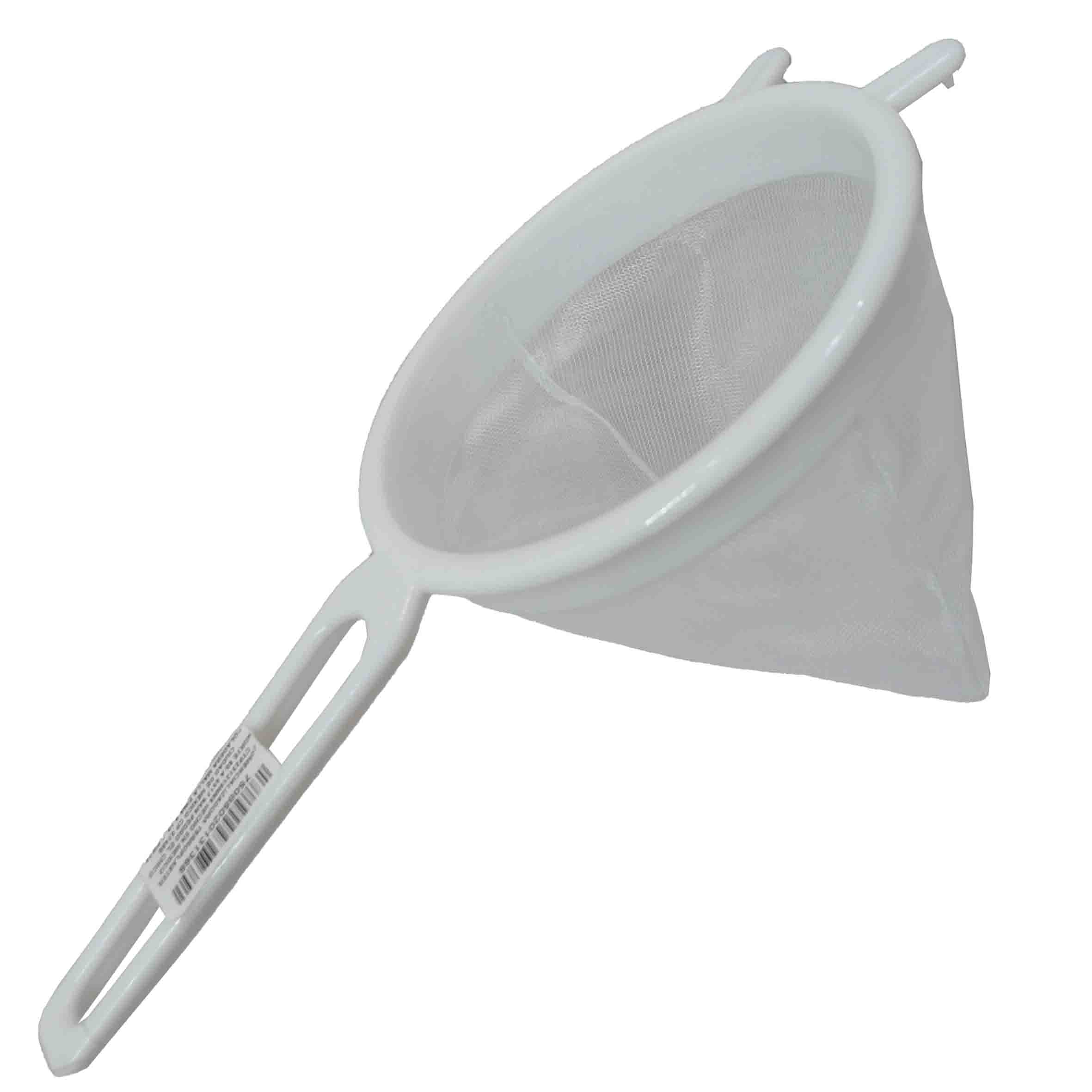 Coladera de plastico malla fina 10cms