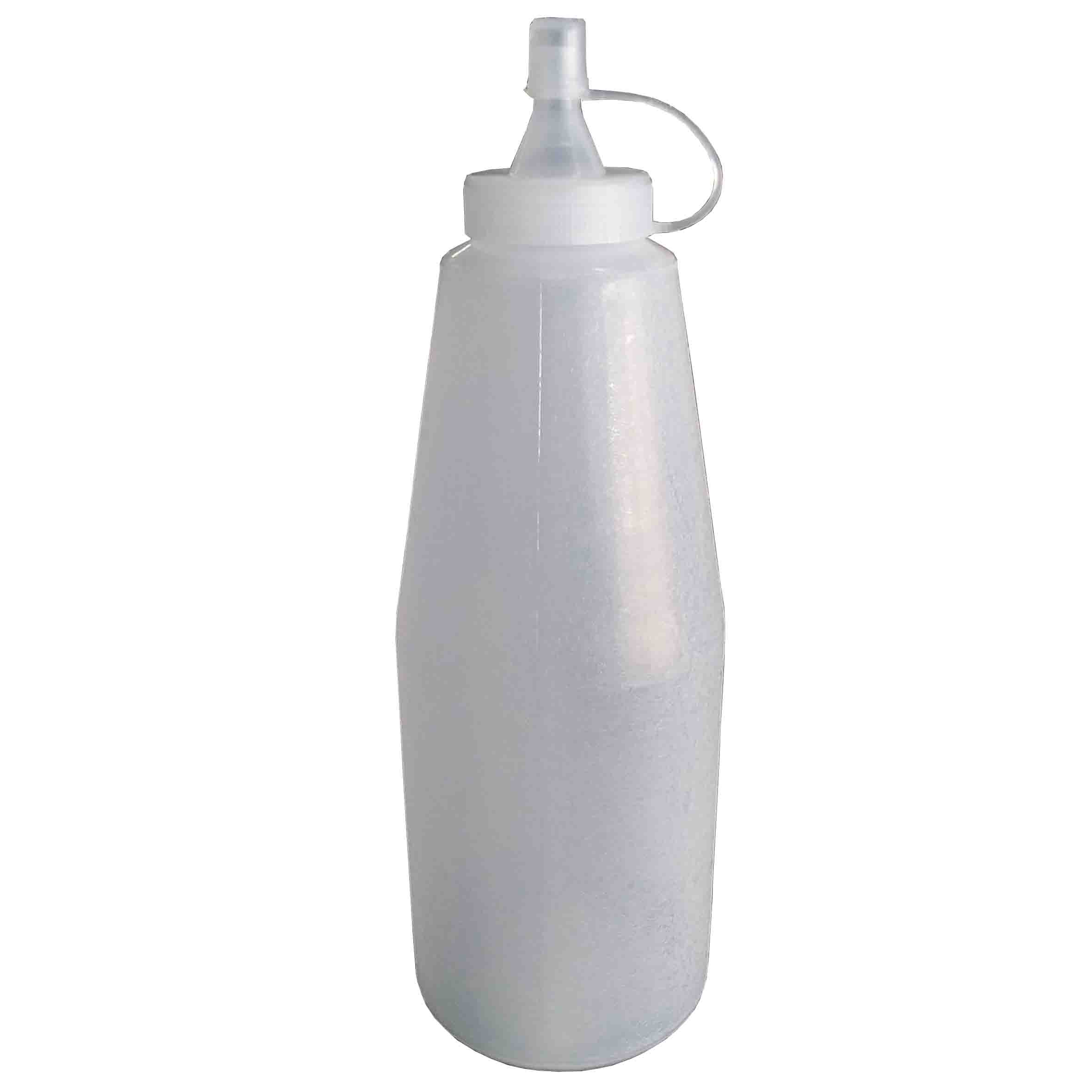 Mostacero de plastico 3/4 de litro blanco