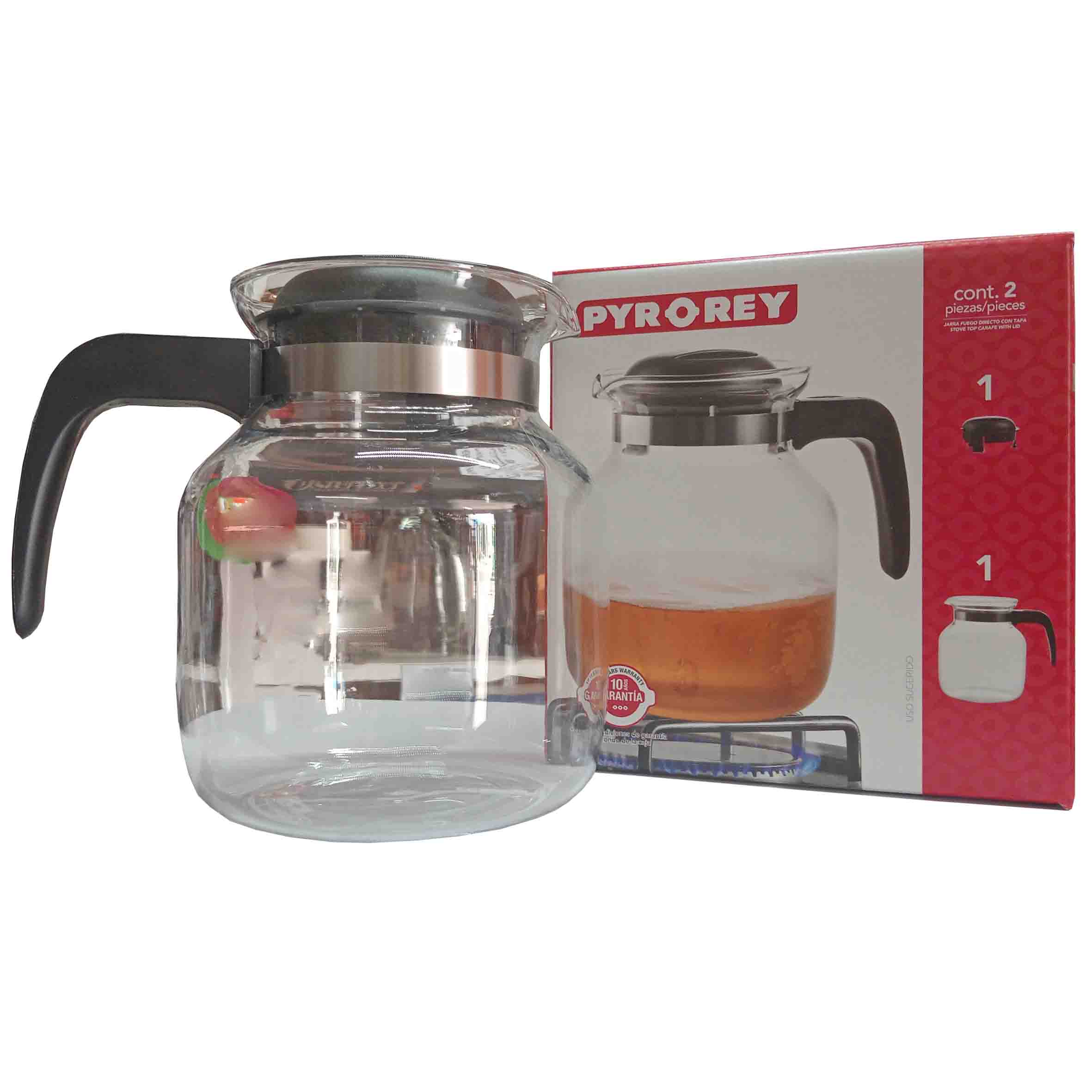 Jarra fuego directo 1.5lts PYR-O-REY