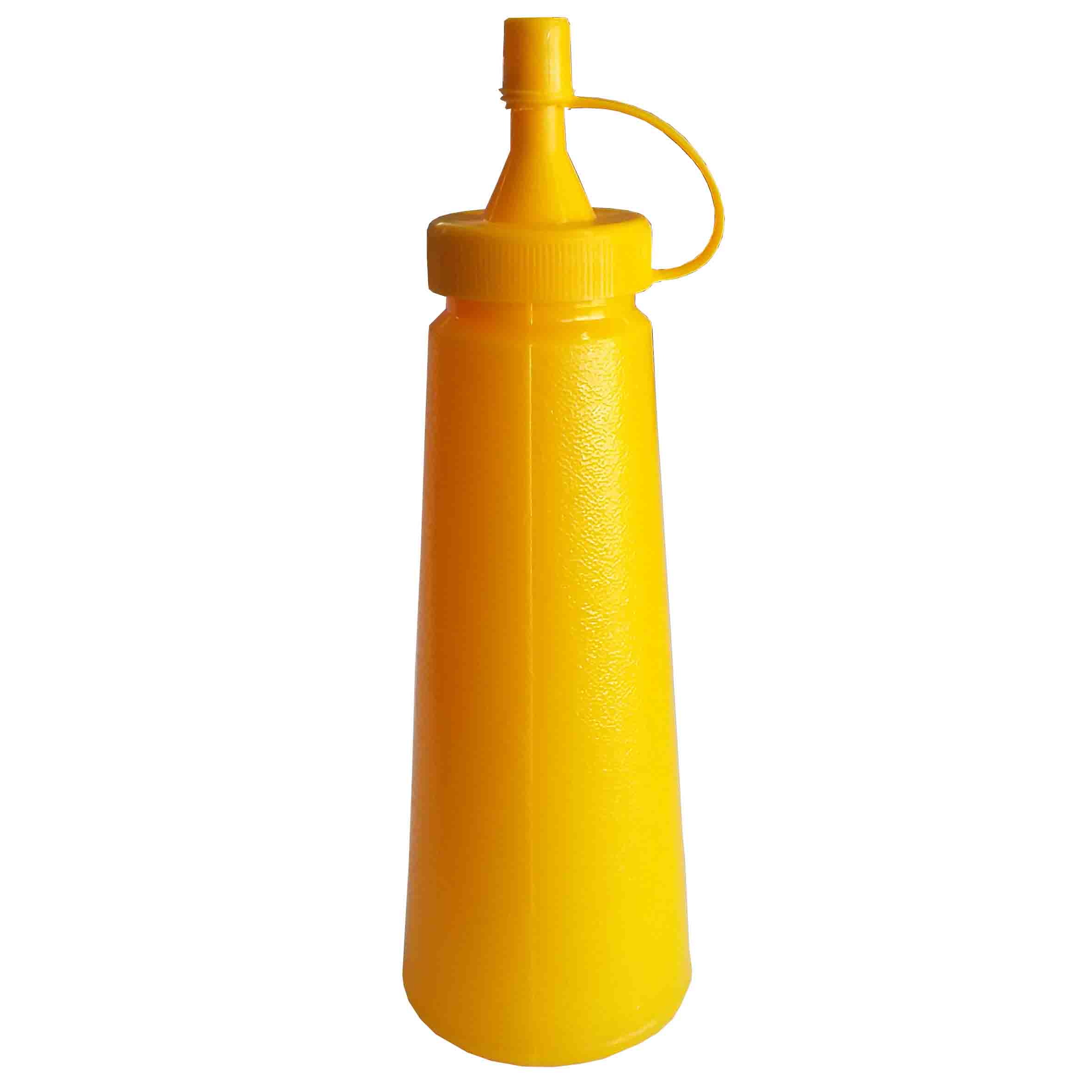 Mostacero de plastico 250ml amarillo