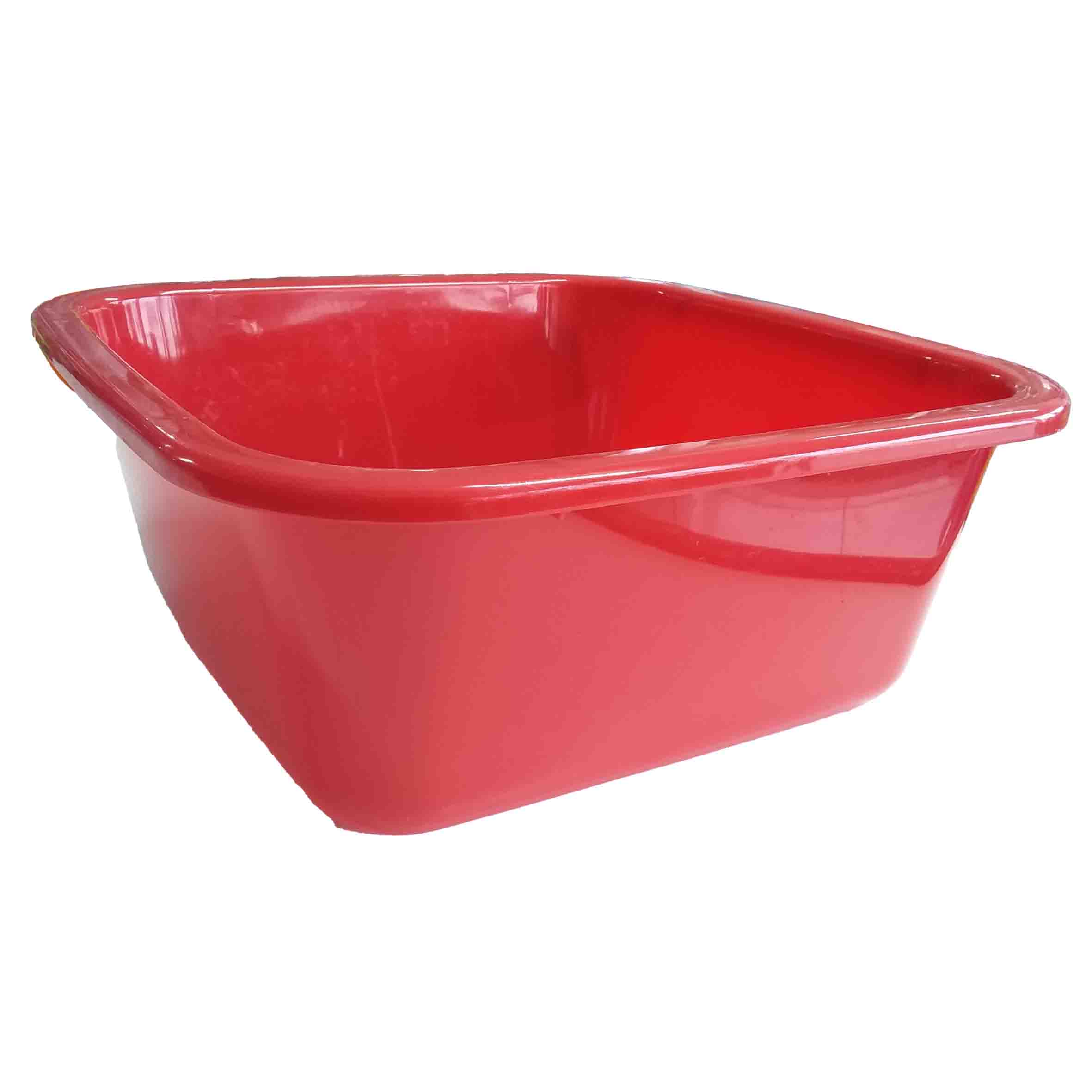 Bandeja panera plastico cuadrada mediana 8.4 litros CUPLASA