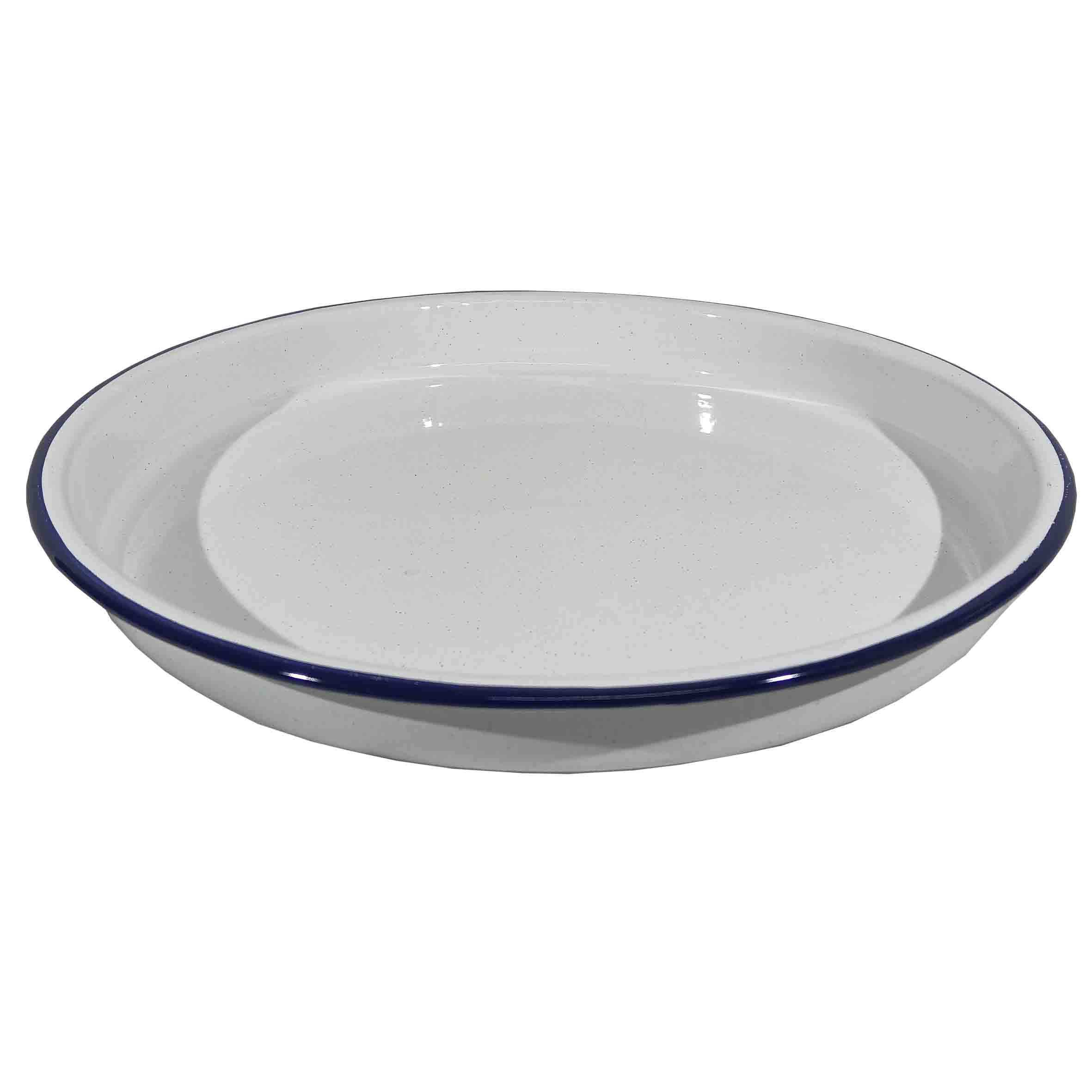 Charola redonda peltre 37cm CINSA